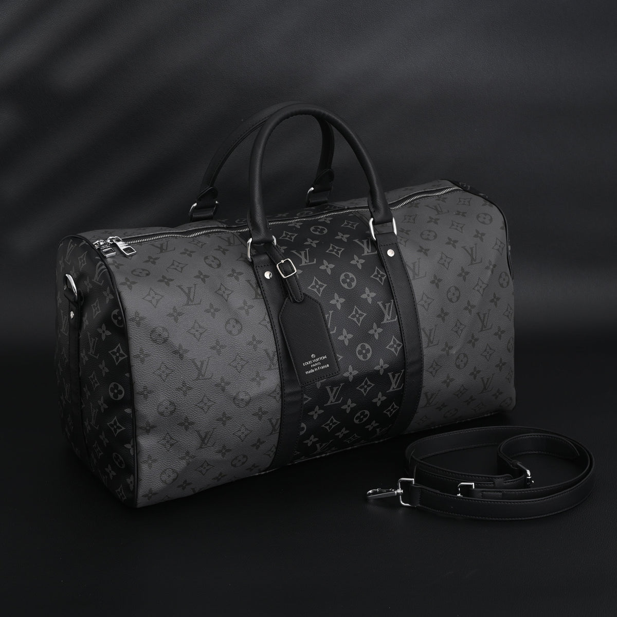 Louis Vuitton Keepall Bandoulière 45 Monogram Eclipse