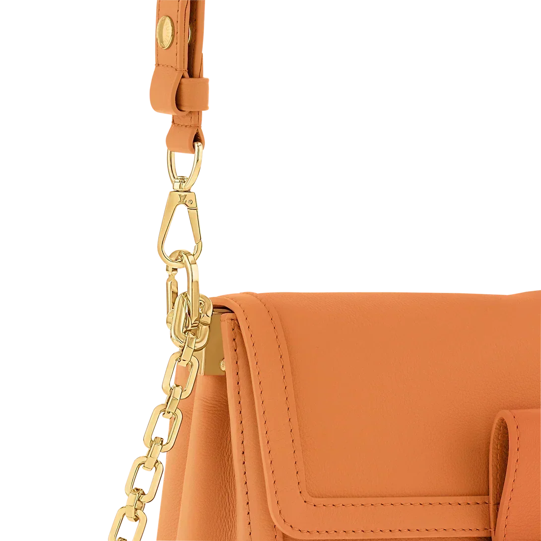 Louis vuitton Dauphine Soft MM apricot